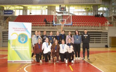 Održano županijsko Natjecanje u košarci za djevojke