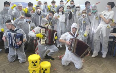 Maškarani dan u Srednjoj školi Mate Balote Poreč